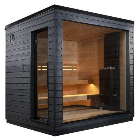 SaunaLife Model G6 Pre-Assembled Outdoor Home Sauna