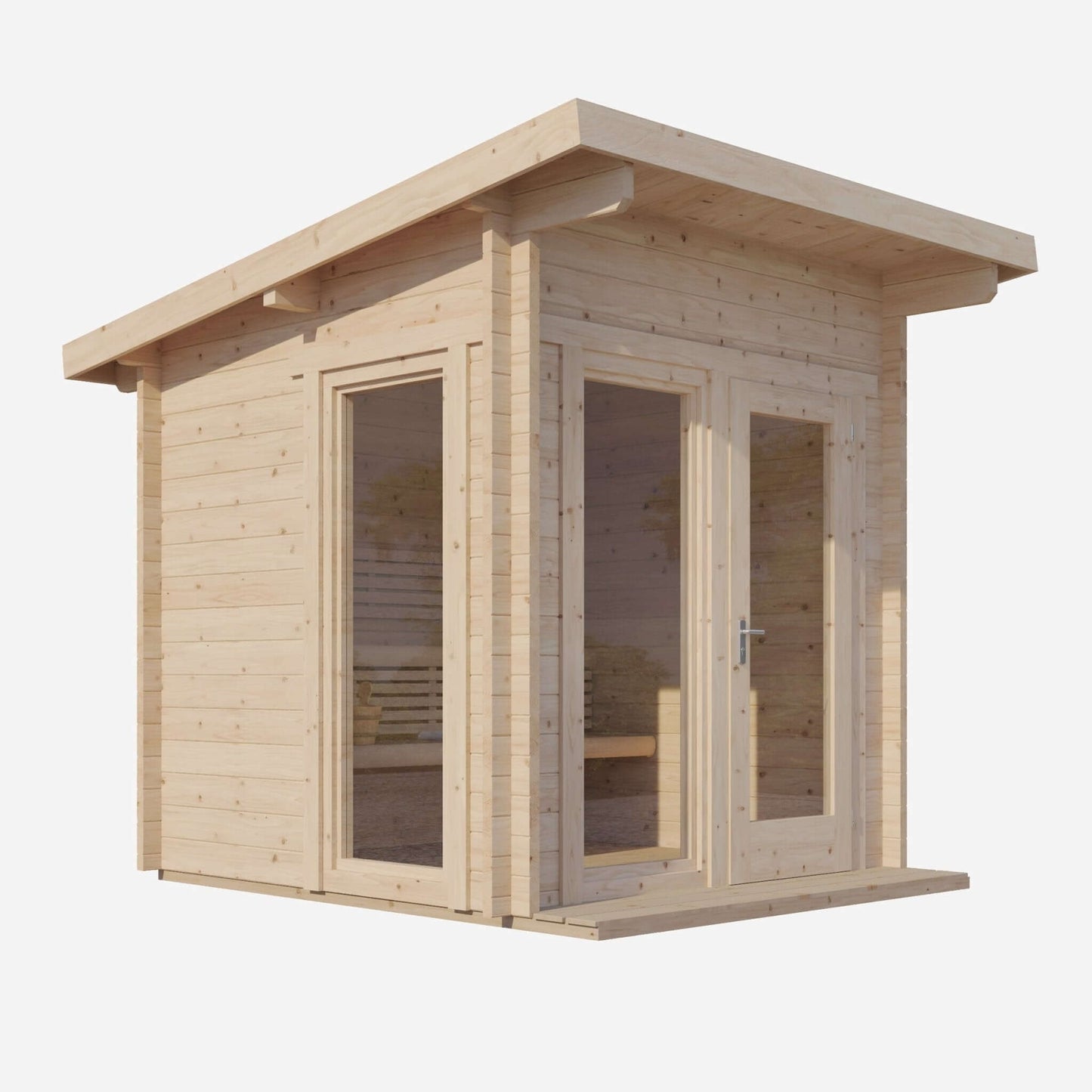 SaunaLife Model G4 Outdoor Home Sauna Kit