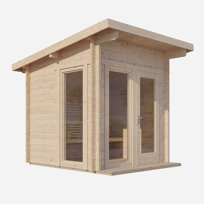 SaunaLife Model G4 Outdoor Home Sauna Kit